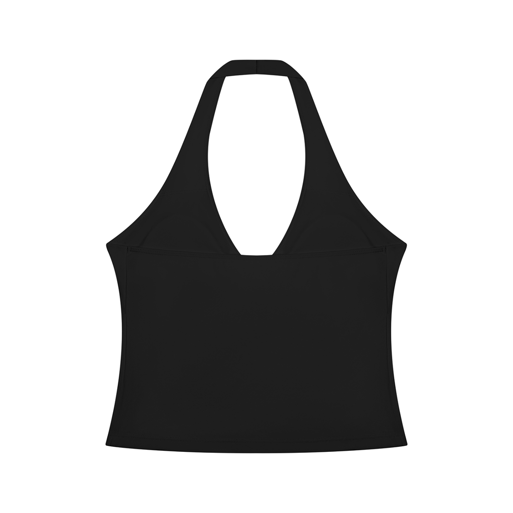 Amaan | Women’s Ruched Halter Yoga Tank Top