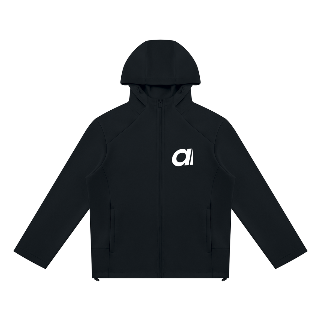Amaan | Paneled Full Zip Hoodie