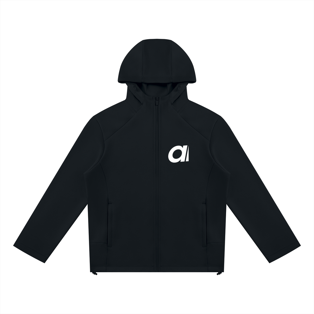 Amaan | Paneled Full Zip Hoodie