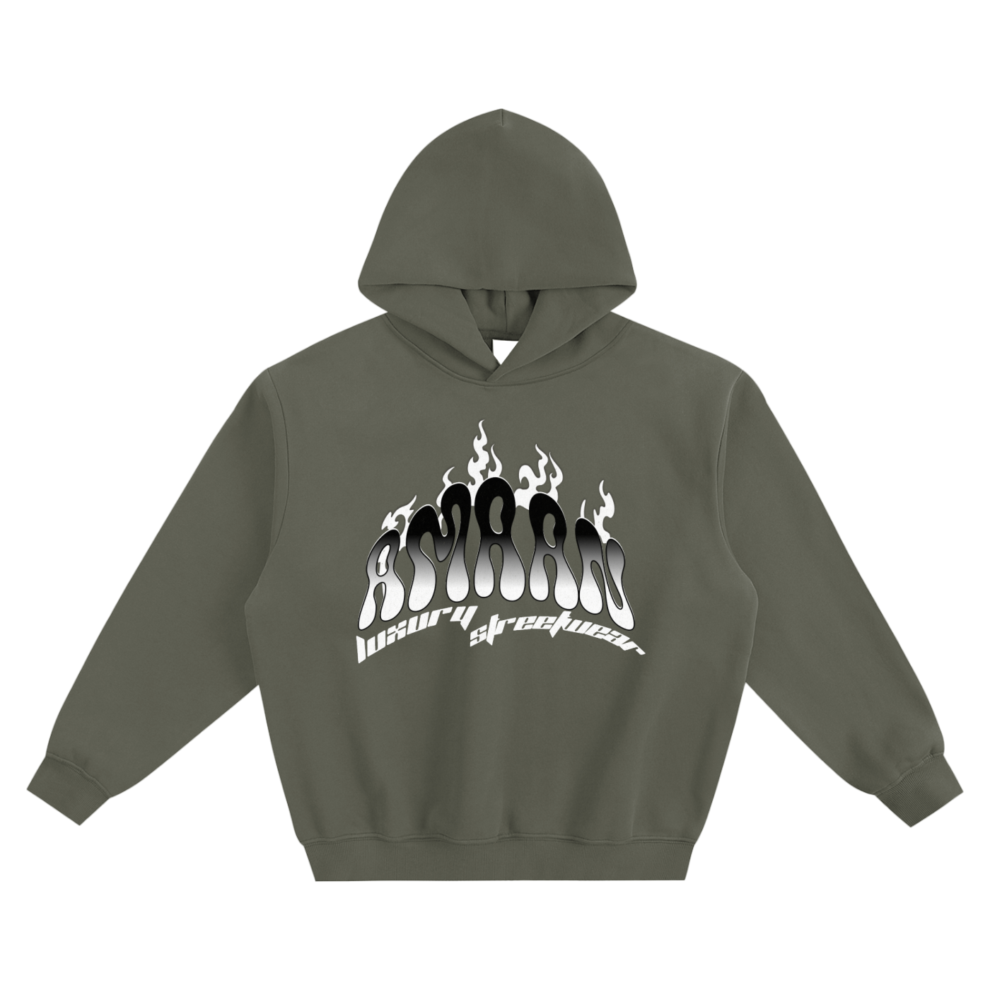 Fleeced Boxy Hoodie