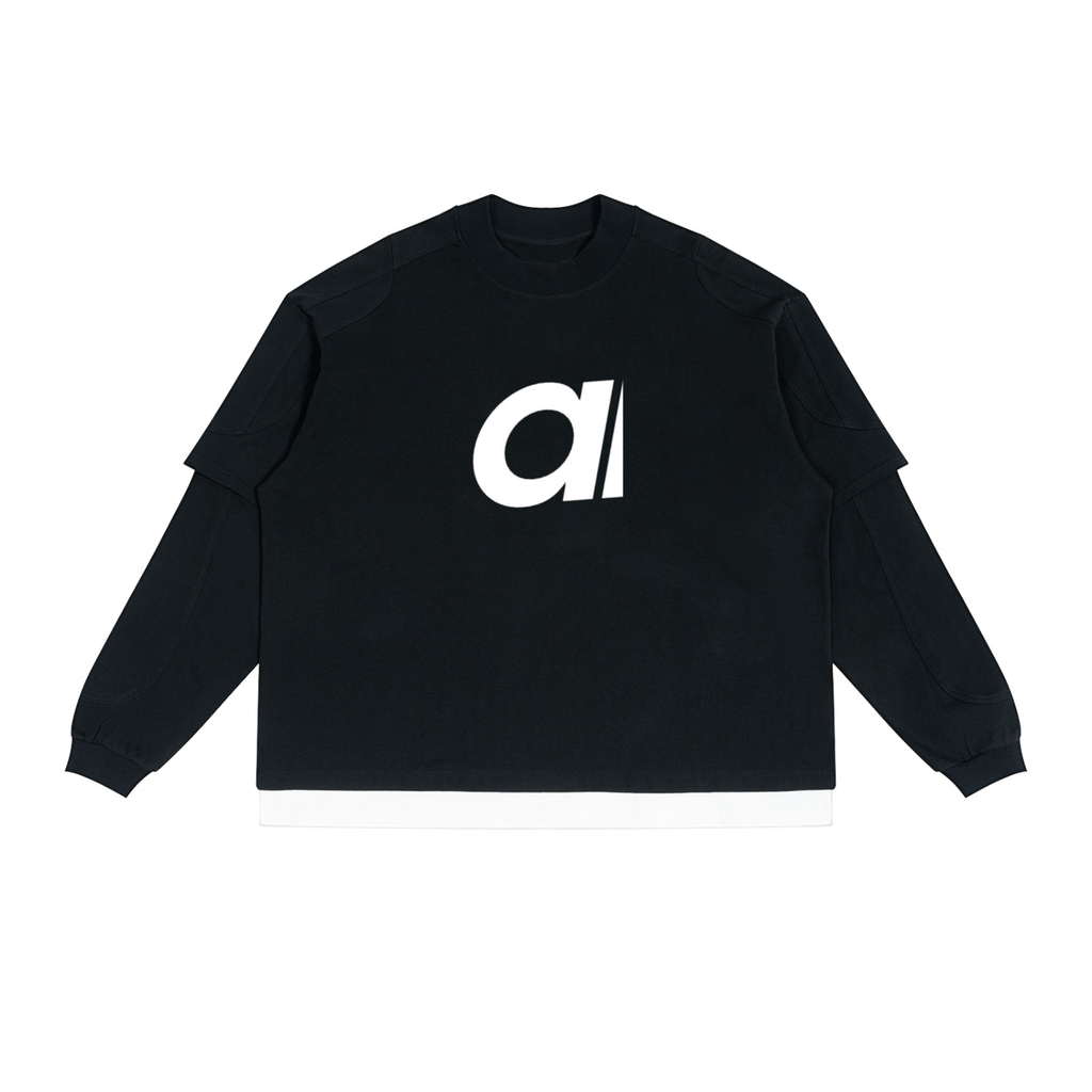 Amaan |  Paneled Layer Color Block T-Shirt