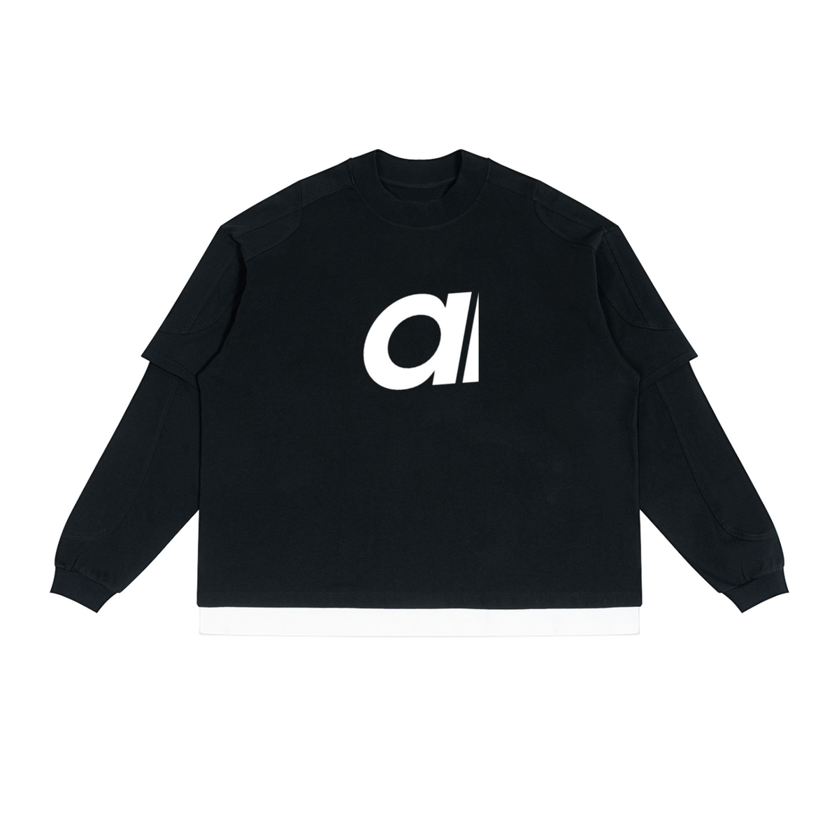Amaan |  Paneled Layer Color Block T-Shirt