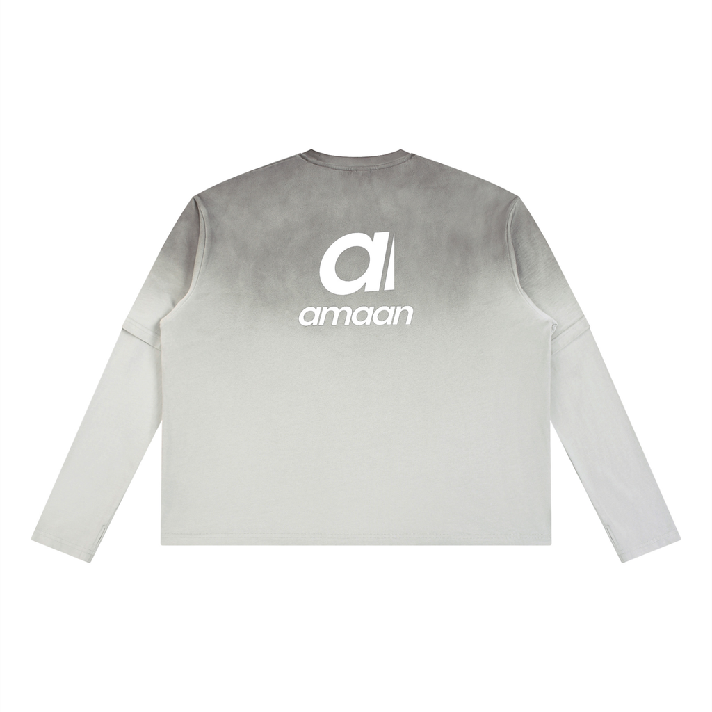 Amaan | Vintage Wash Layered T-Shirt