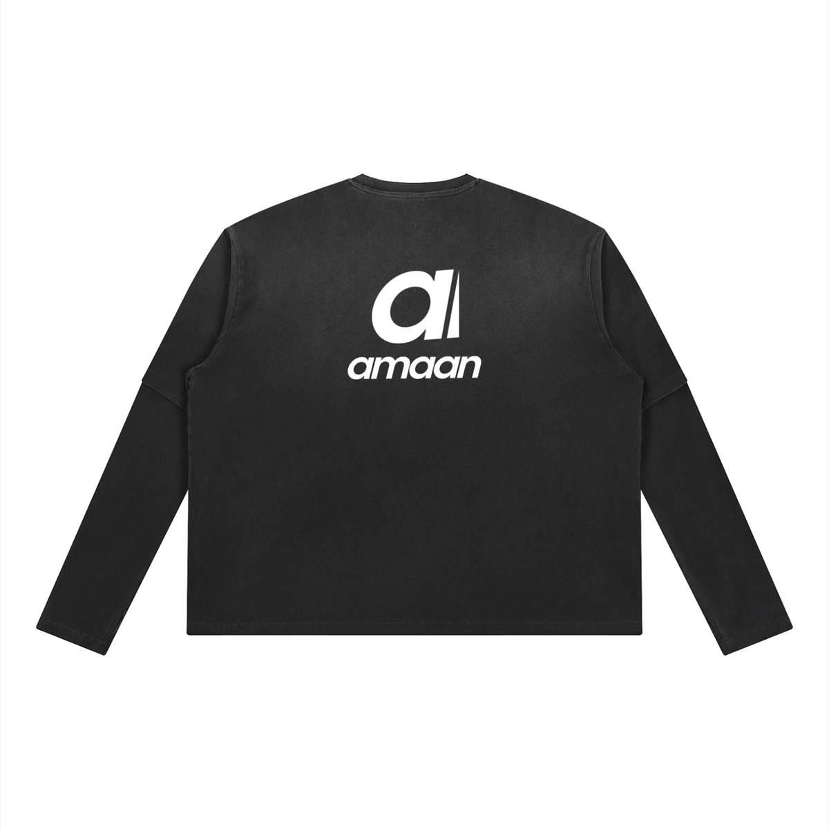 Amaan | Vintage Wash Layered T-Shirt