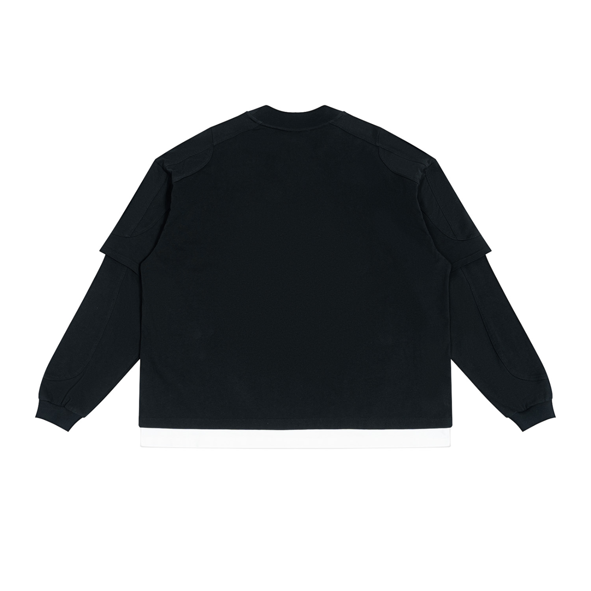 Amaan |  Paneled Layer Color Block T-Shirt