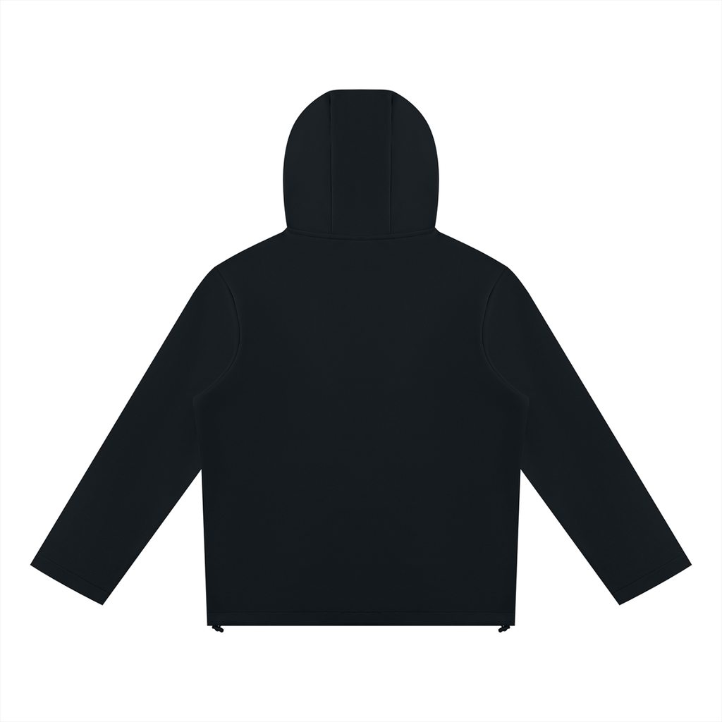 Amaan | Paneled Full Zip Hoodie
