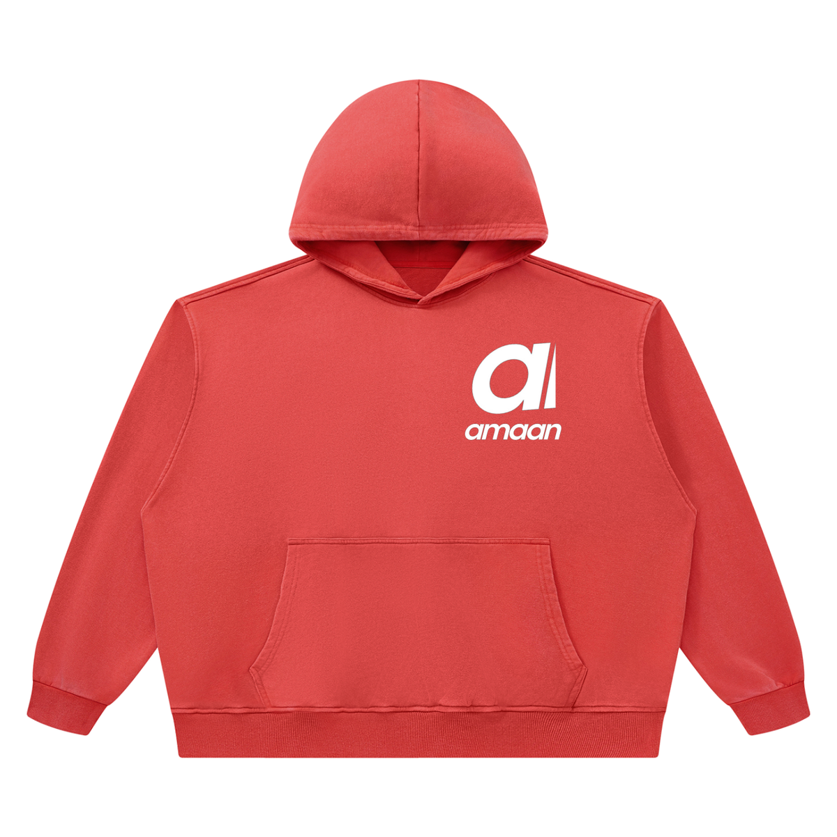 Amaan |  Heavyweight Vintage Wash Boxy Hoodie