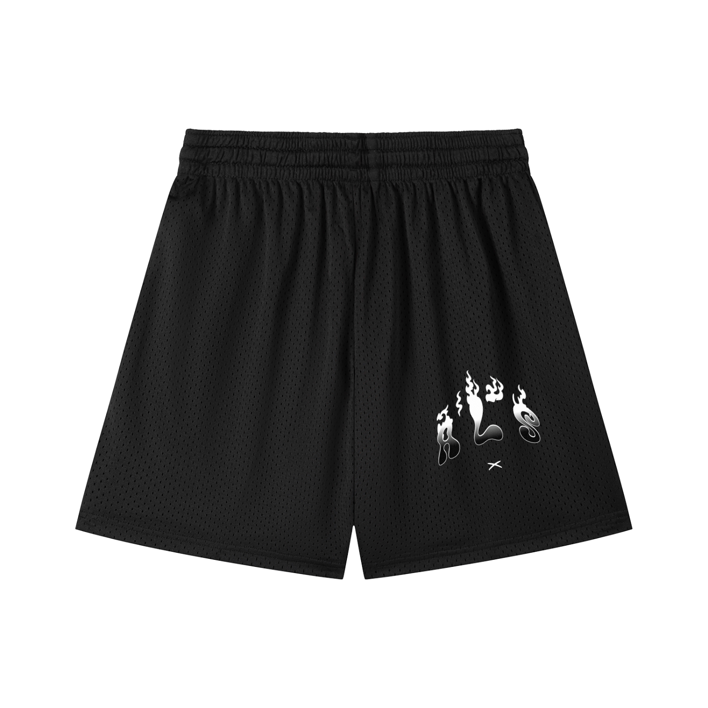 Mesh Drawstring Gym Shorts