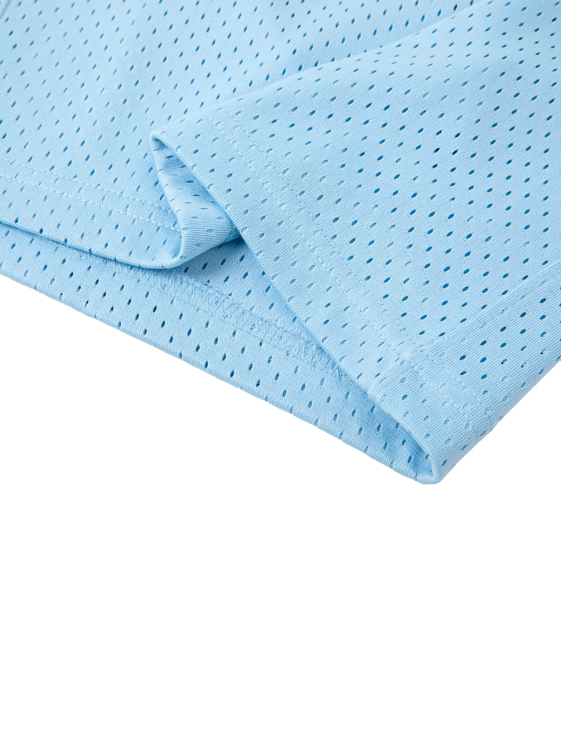 Mesh Drawstring Gym Shorts